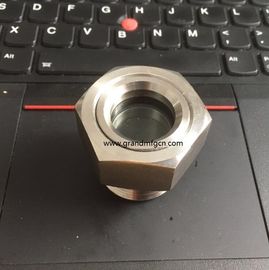 NPT 3/8 pressure stainless steel oil sight glasses SS304 100 bar  turbine chamber OEM and ODM service