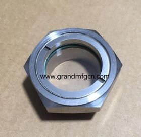 high pressure M33x1.5 stainless steel 304 reactor equipment  sight plug for closed loop BHO extractor OEM ODM service