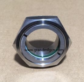 high pressure M33x1.5 stainless steel 304 reactor equipment  sight plug for closed loop BHO extractor OEM ODM service