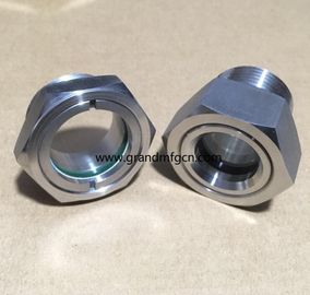 high pressure M33x1.5 stainless steel 304 reactor equipment  sight plug for closed loop BHO extractor OEM ODM service