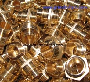OIL COOLER BRASS PIPE FITTING CONNECTORS in common use standardized fittings no finishing