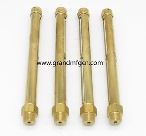 NPT thread 1/2&quot; 1/4”3/4” observation brass oil level sight gauge indicator oil level sight for oil container