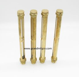 NPT thread 1/2&quot; 1/4”3/4” observation brass oil level sight gauge indicator oil level sight for oil container