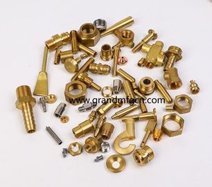 custom precision metal machined parts quality brass turned parts NPT male thread in common use