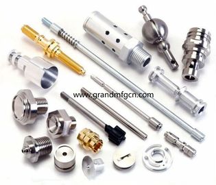 custom precision metal machined parts quality brass turned parts NPT male thread in common use