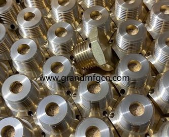 NPT1/2 brass breather vent plugs with brass filler,air released plugs,professional manufacturer in China