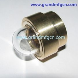 male NPT pipe threads 1/2 inch domed shaped flow liquid level gauge oil level sight glass indicator for pumps custom