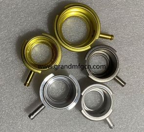 42mm natural SS304 Auto Radiator Caps and Aluminum Auto Filler Necks custom business service welding connection