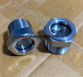 NPT thread 3/4&quot; stainless steel SS316 observation oil level sight gauge sight window rust resistance high pressure stand