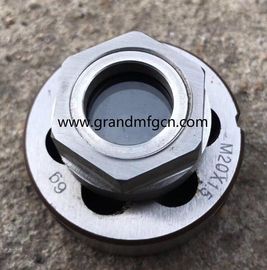 Metric thread M22x1.5 stainless steel SS304 observation oil level sight gauges rust resistance