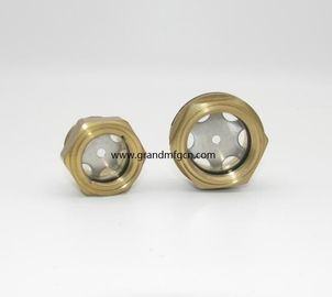 BSP 1/4&quot; 1/2 INCH hydraulic oil tank brass oil level sight glass with reflector no finishing , China