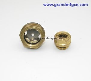 BSP 3/4&quot; 1/8 INCH hydraulic oil tank brass oil level sight glass with reflector no finishing , China