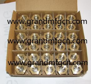NPT 3/8&quot; 3/4 INCH hydraulic oil tank brass oil level sight glass with reflector no finishing , China