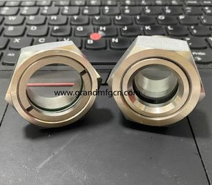 NPT 1 inch chemical stainless steel jacketed reactor SS304 observation sight glass sight window oil level check gauges