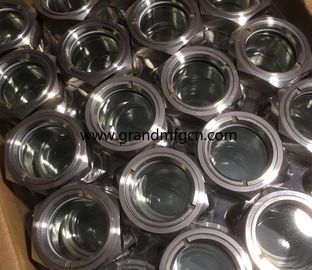 BSP thread 1 inch 2 inch glass lined reactor SS304 observation sight glass sight window oil level check gauges