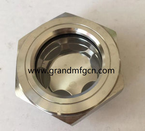 NPT 2 INCH SS316 reactor mixer equipment  pipe fitting fluid sight glass sight window oil level sight gauges