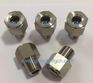 NPT 2 INCH SS316 reactor mixer equipment  pipe fitting fluid sight glass sight window oil level sight gauges