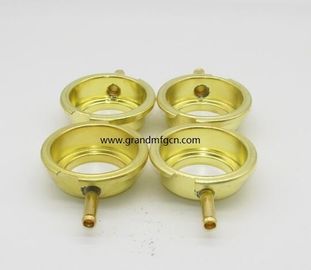 56mm natural aluminum Auto Radiator Caps and Aluminum Auto Filler Necks custom business service welding connection