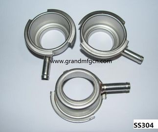 56mm natural SS304 Auto Radiator Caps and Aluminum Auto Filler Necks custom business service welding connection