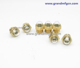 male NPT pipe threads 1&quot; flow liquid level indicators oil level sight glass gauge for pumps