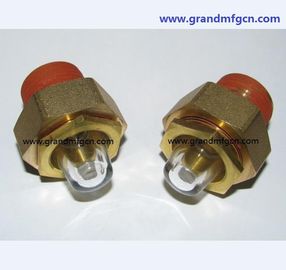 male BSP pipe threads G1/2 3/4 inch dome oil level glass sights fluid level sights indicators with natural glass
