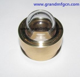 male NPT pipe threads 1 inch domed shaped flow liquid level indicators oil level sight glass gauge for pumps