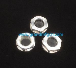 Hydraulic Compressor Reducer Pump accessories screw in aluminum alloy oil sight glass level window oil level