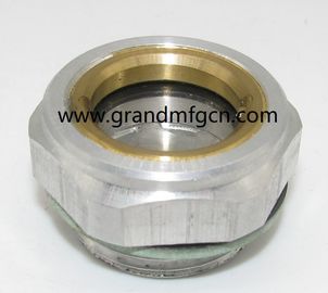Aluminum alloy oil standard Oil mirror Hexagon screw-in oil level sight windows oil gauges indicators custom available