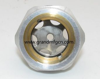 Aluminum alloy oil standard Oil mirror Hexagon screw-in oil level sight windows oil gauges indicators custom available