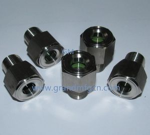 NPT thread 3/8 1/4 inch stainless steel 304 gear boxes knob type observation oil level gauge oil level indicator