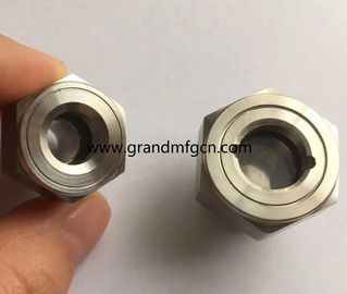 NPT thread 3/8 1/4 inch stainless steel 304 gear boxes knob type observation oil level gauge oil level indicator