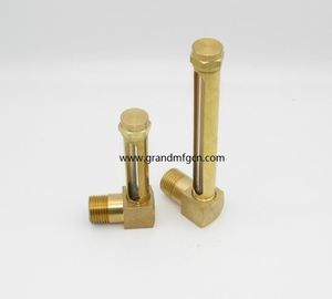 NPT thread 1/2&quot; 1/4”3/4” observation brass oil level sight gauge indicator oil level sight for oil container