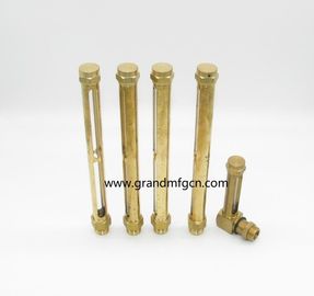 NPT thread 1/2&quot; 1/4”3/4” observation brass oil level sight gauge indicator oil level sight for oil container