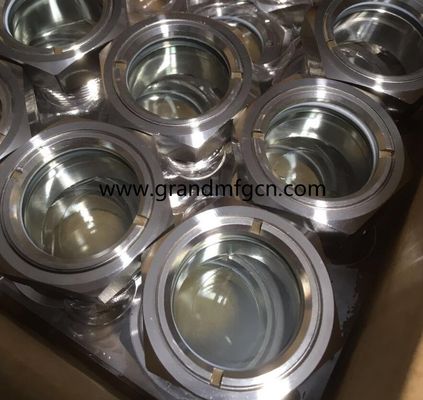 NPT3&quot; SS304 oil sight window Industries lab Equipmen stainless steel 304 oil sight glass window with super clear glass
