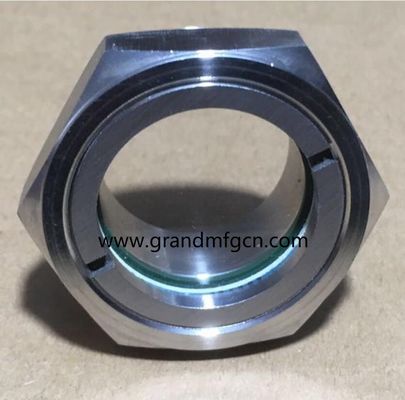 NPT 3/4 1/2 inch stainless steel 304 oil lubrication system visual oil level indicator BHO oil sight glasse gauges