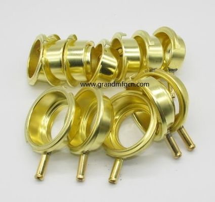 42mm SS304 / brass / Aluminum Auto Radiator Caps and motorcycle Filler Necks OEM business service welding connection