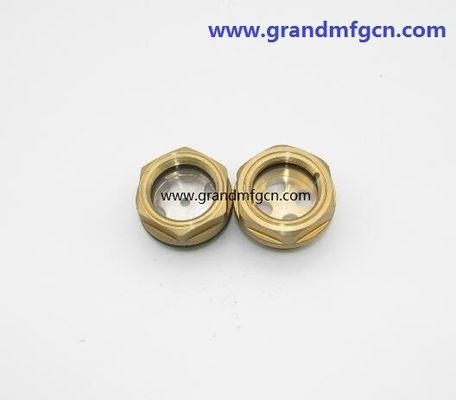 Hydraulic Piston Compressor accessories  blower lubrication circular oil sight glass sight window oil levels