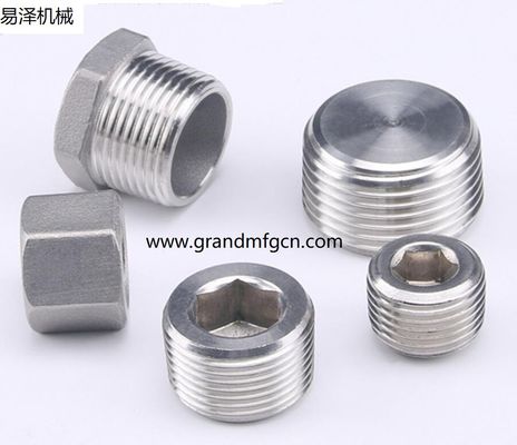 NPT stainless steel 304 316 316L custom precision machined part accessories custom ss304 fittings OEM