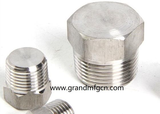 4 inch stainless steel 304 316 316L hex plugs precision machined part accessories custom ss304 fittings OEM