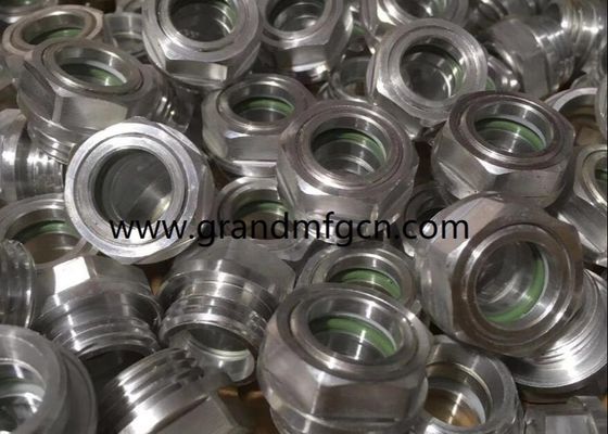 G1/2&quot; corrosion resistant sewing machine aluminum sight gauge screw-in Oil level sight glass oil level gauge indicatiors