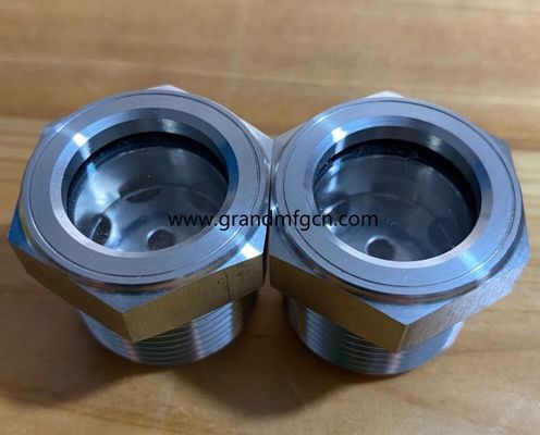 NPT 3/4 INCH stainless steel 316 knob type oil level indicators fluid sight glass sight window oil level gauges