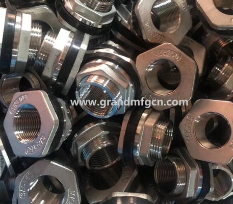 NPT stainless steel 304 316 316L hex plugs precision machined part accessories custom ss304 fittings OEM