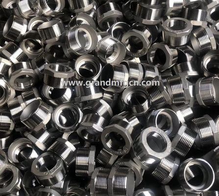 NPT stainless steel 304 316 316L hex plugs precision machined part accessories custom ss304 fittings OEM