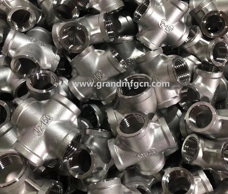 stainless steel 316L custom precision machined part accessories custom ss304 fittings OEM NPT SS304 connectors