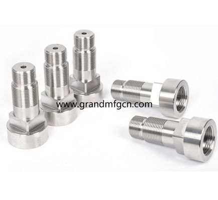 stainless steel 316L custom precision machined part accessories custom ss304 fittings OEM NPT SS304 connectors
