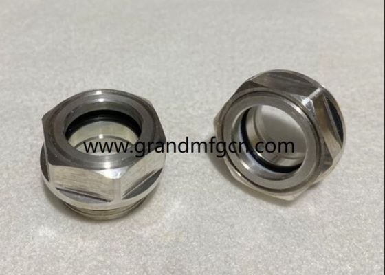 M27 M28 M30 M33 M36X1.5 aluminum sewing machin sight gauge indicators Oil level sight glass oil level gauge indicatiors