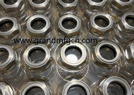 M36 M24X1.5 aluminum anodizing color sight glass hex screw-in Oil level sight glass oil level gauge indicatiors