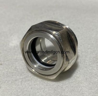 M24M28X1.5 blower aluminum anodizing color sight glass hex screw-in Oil level sight glass oil level gauge indicatiors