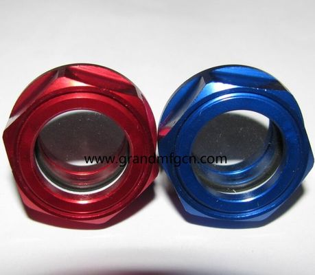 G1/4”3/8&quot; blower anodizing aluminum oil levels hex screw-in Oil level sight glass oil level gauge indicatiors