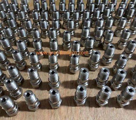NPT1/4 inch stainless steel 316 drain valve withstand 2800PSI pressure in stock custom precision part accessories